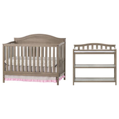 Three Posts Baby Kids Essex Convertible 2 Piece Nursery